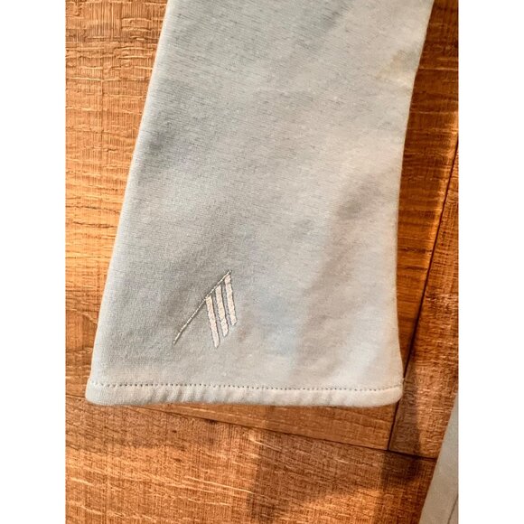 THE ATTICO Lawrence Side-slit Jersey Maxi Dress gown In Baby Blue Size 36 - Picture 8 of 11